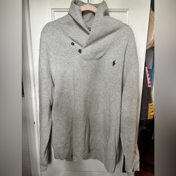 Ralph Lauren Polo Gray Hoodie - Picture 1 of 3